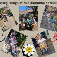Közösségi szolgálat és diákmunka házainkban Közösségi szolgálat és diákmunka házainkban