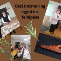 Őszi Rozmaring együttes fellépése Őszi Rozmaring együttes fellépése