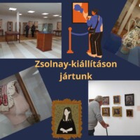 Zsolnay-kiállításon jártunk Zsolnay-kiállításon jártunk